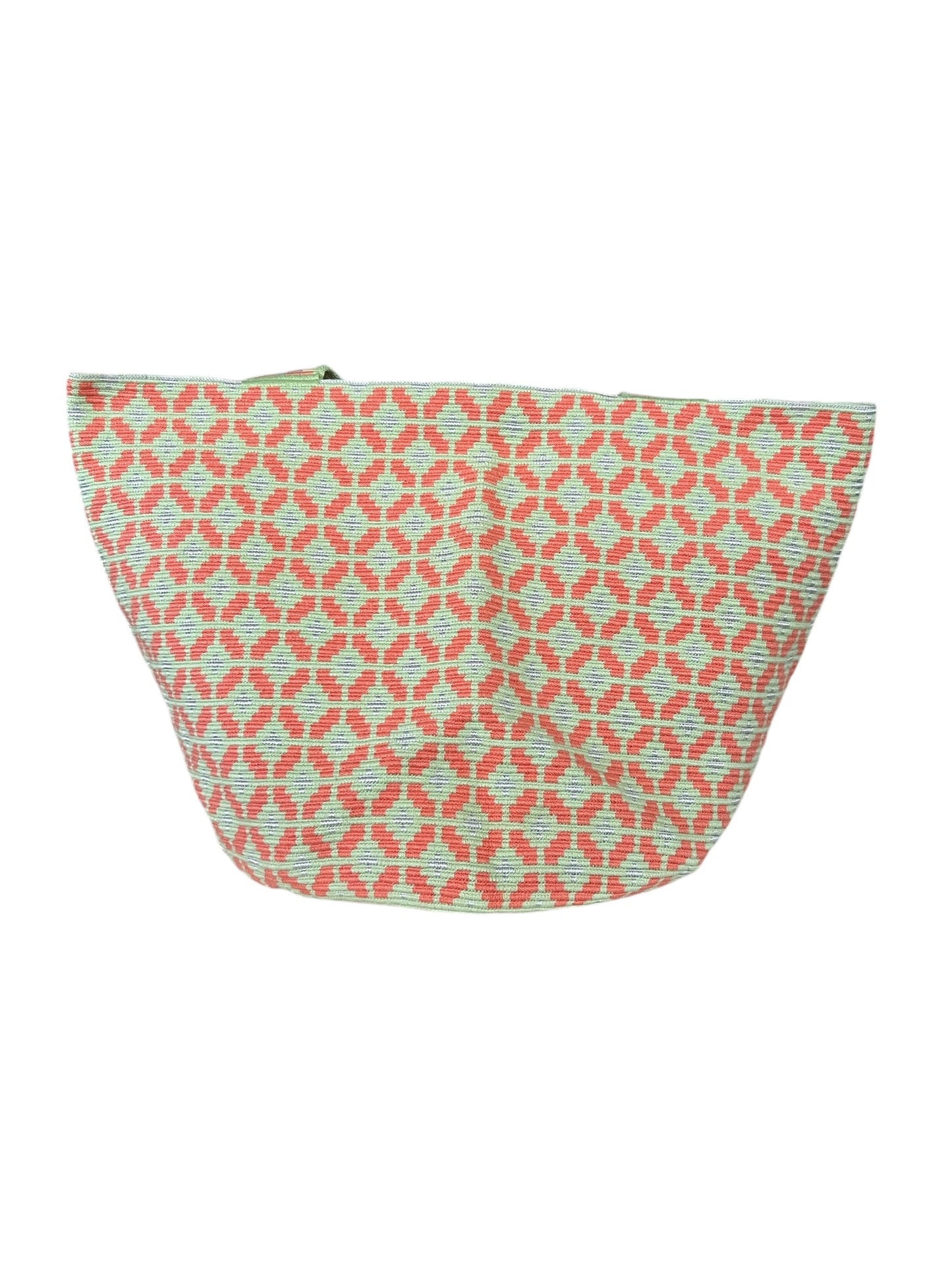 Coral Bloom Tote Bag